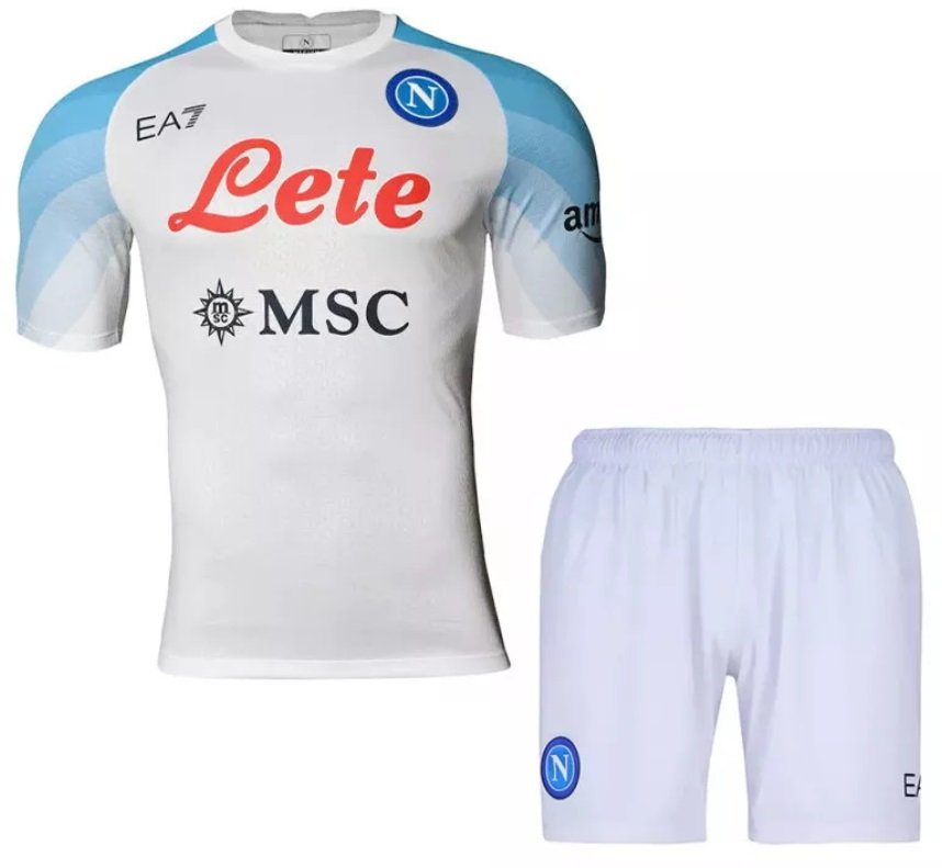 Kit infantil II Napoli 2022 2023 EA7 oficial 